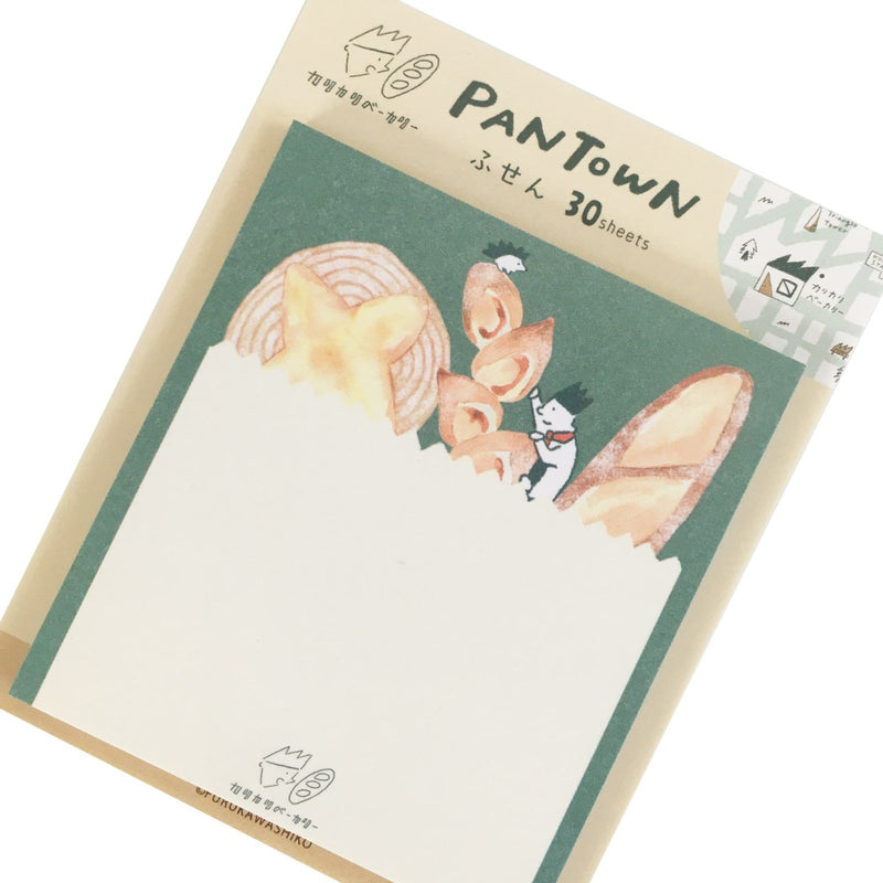 Furukawa Paper Works Yakitate Pan Town Collection Sticky Note - Karikari Bakery