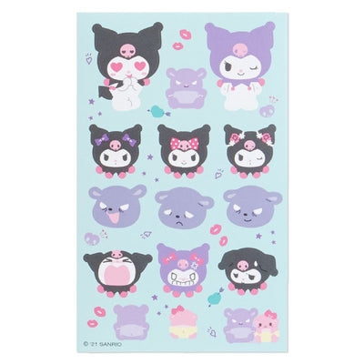 Sanrio Volume Sticker Set - Kuromi