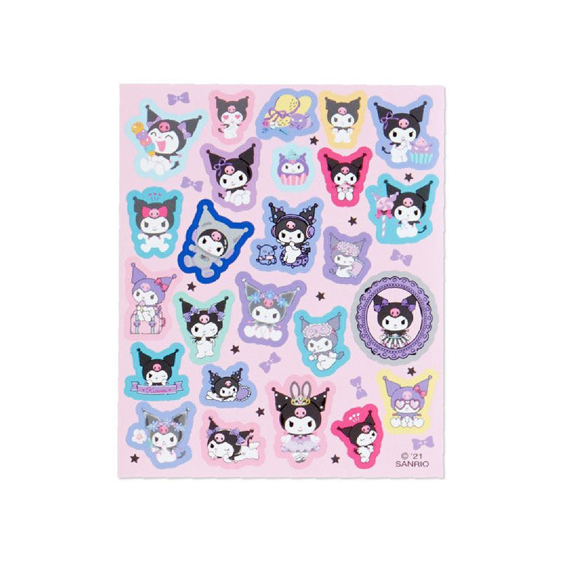 Sanrio Volume Sticker Set - Kuromi