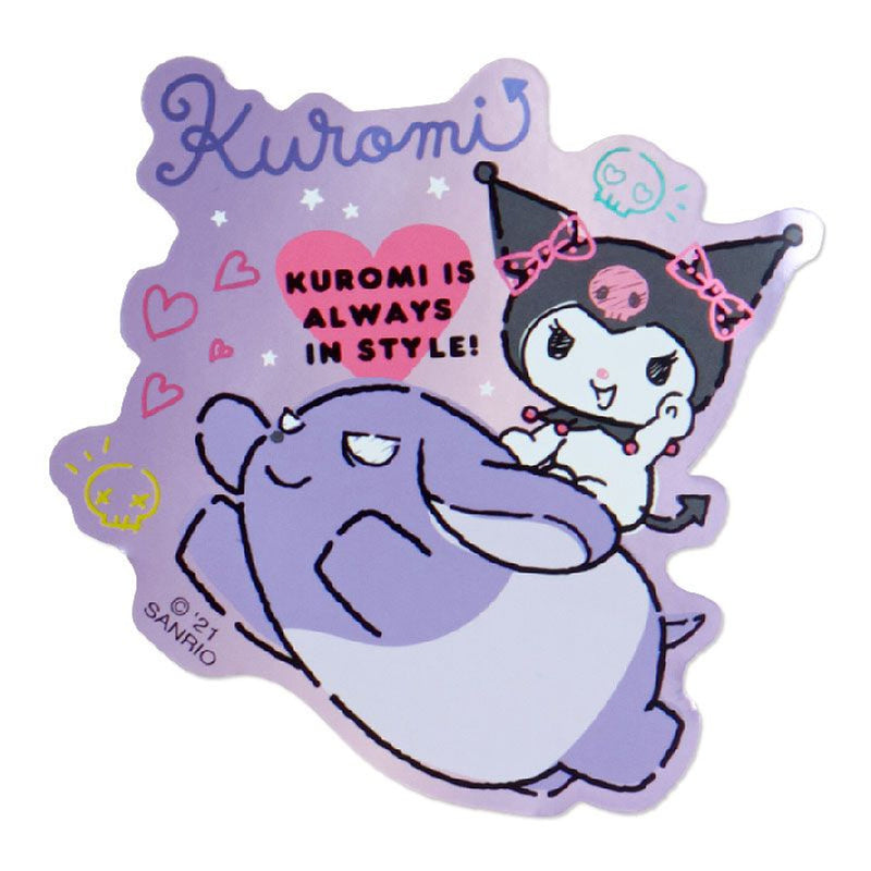 Sanrio Volume Sticker Set - Kuromi