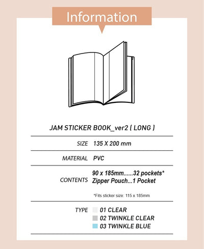 Jam Studio Long Sticker Archive Files Ver. 2