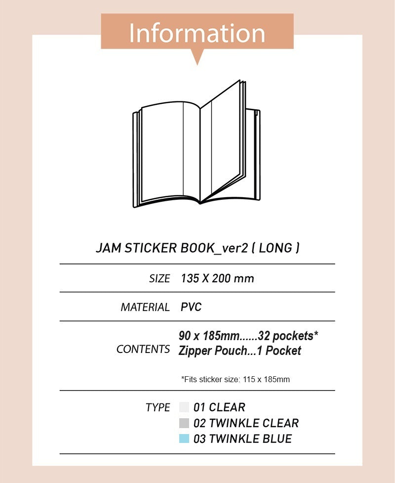 Jam Studio Long Sticker Archive Files Ver. 2