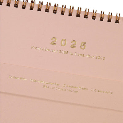 Mark's 2025 A5 Desktop Magnet Notebook Calendar