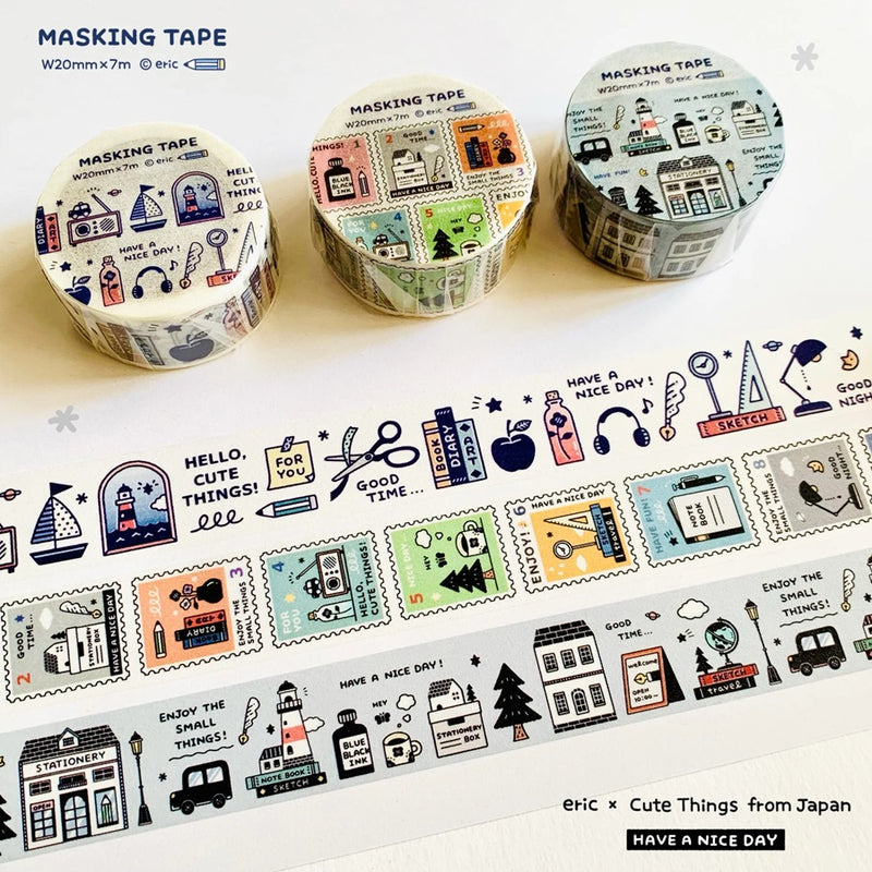 Eric x Cute Things From Japan Masking Tape - Hello Cute Things