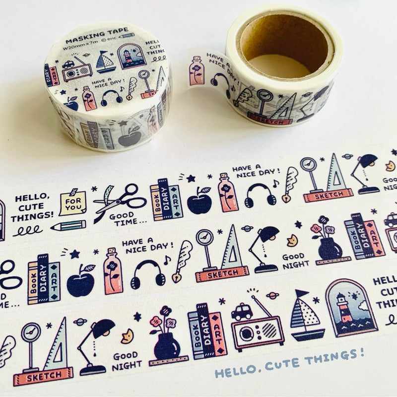 Eric x Cute Things From Japan Masking Tape - Hello Cute Things