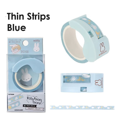 [Limited Edition] Kutsuwa x Miffy Ribbon Bon 2 Way Washi Tape Cutters