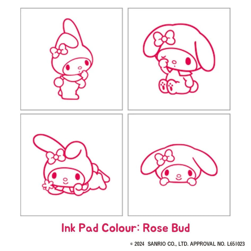 Sanrio x Beverly Mini Stamp & Ink Pad Set - My Melody