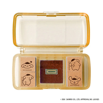 Sanrio x Beverly Mini Stamp & Ink Pad Set - Pompompurin