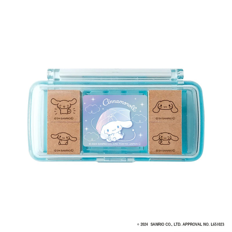 Sanrio x Beverly Mini Stamp & Ink Pad Set - Cinnamoroll