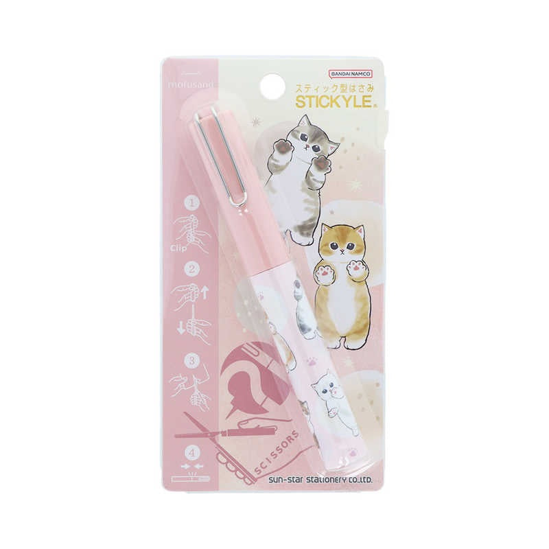 Mofusand x Sun-Star Stickyle Scissors - Cat