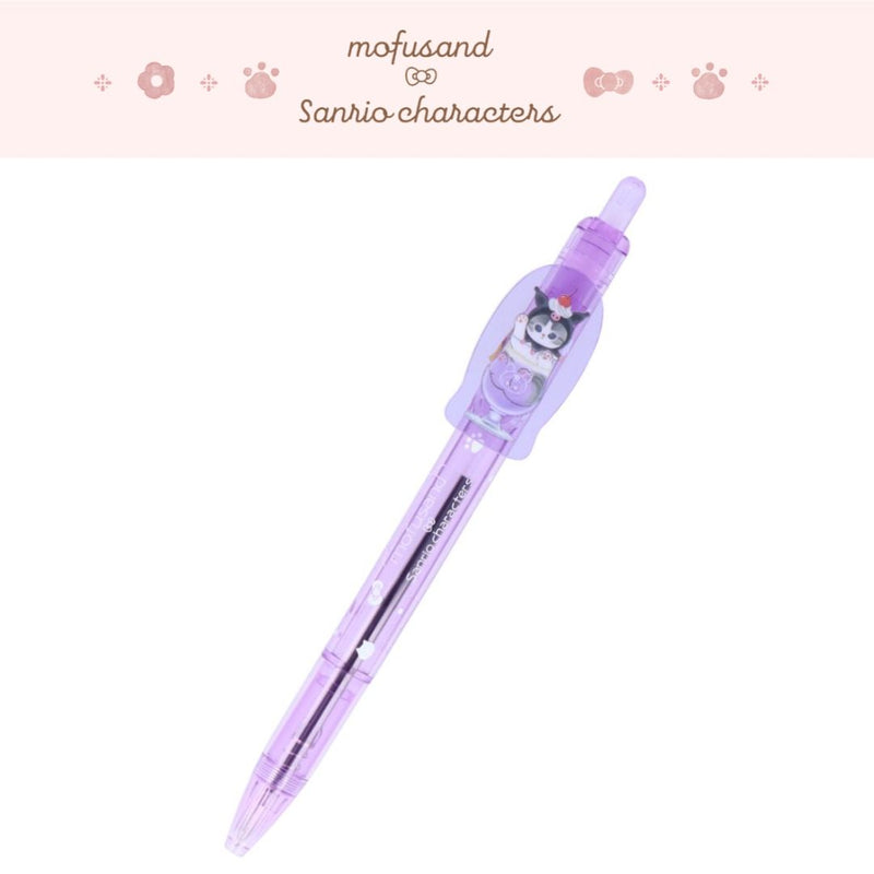 Sun-Star Mofusand x Sanrio Characters Ballpoint Pen - Kuromi