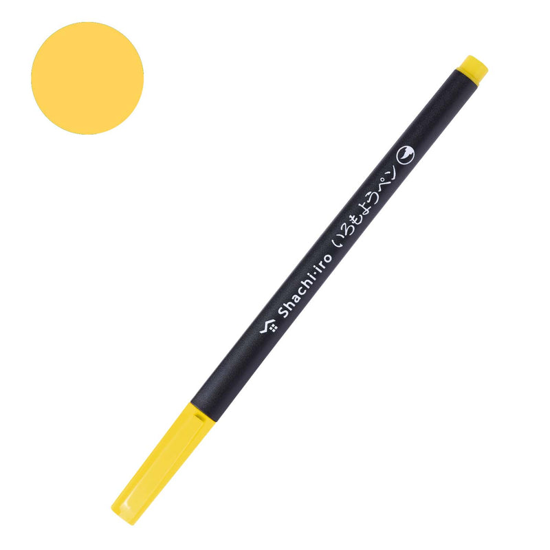 Shachihata Iromoyo Water-Based Colour Brush Pens - Yellow & Orange Series