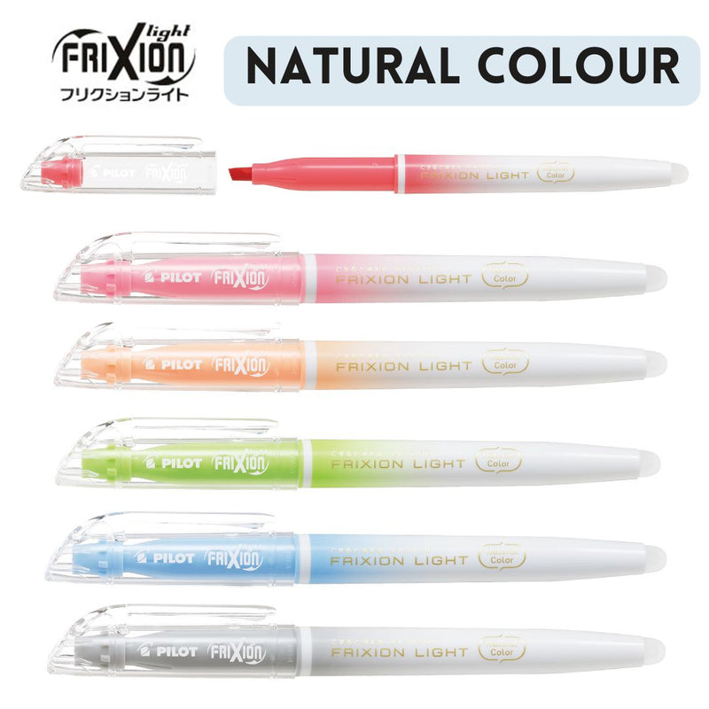 Pilot FriXion Light Erasable Highlighter - Natural Colours