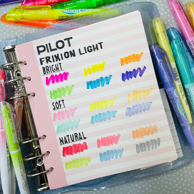 Pilot FriXion Light Erasable Highlighter - Soft Colours