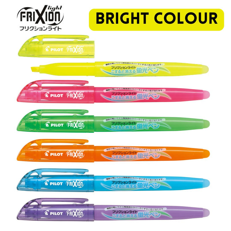 Pilot FriXion Light Erasable Highlighter - Bright Colours