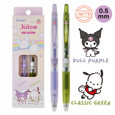 Pilot x Sanrio Juice Gel Ballpoint Pens 0.5mm - 2-Colour Set