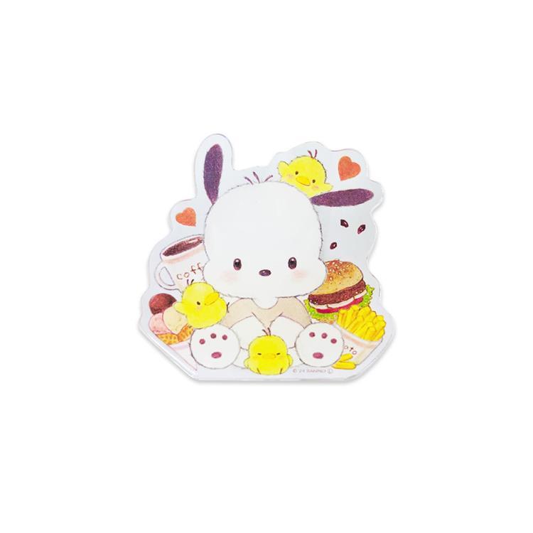 Sanrio x Miki Takei Acrylic Clip - Pochacco | Fast Food