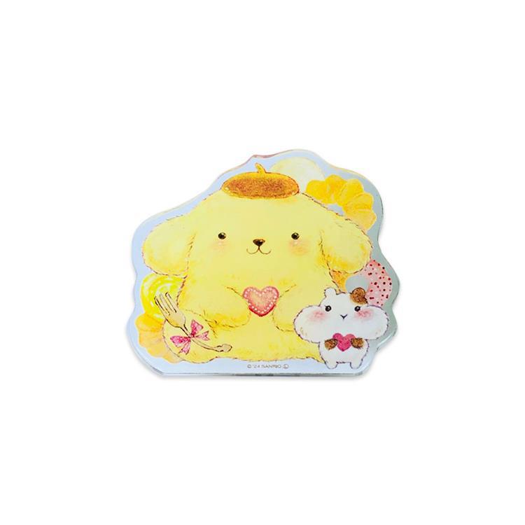 Sanrio x Miki Takei Acrylic Clip - Pompompurin | Pancake