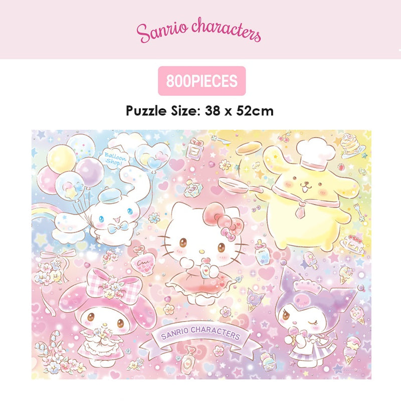 Sanrio Mini Jigsaw Puzzle 800 Pieces 38x52cm - Twinkle