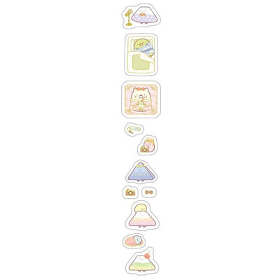 San-X Sumikkogurashi Sticker Sheet - New Hotel