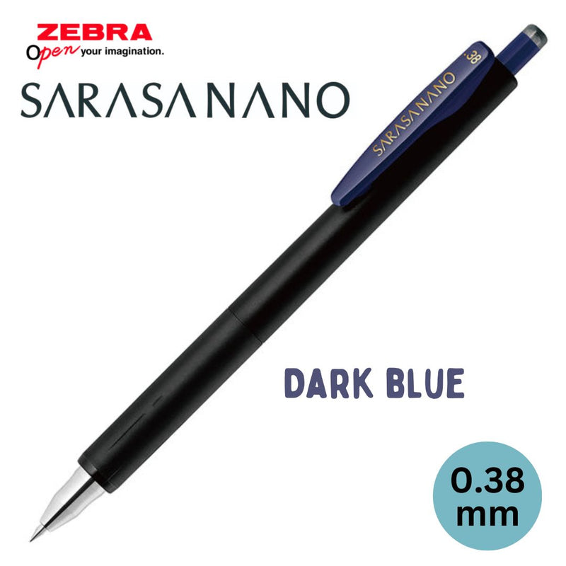 Zebra SARASA NANO Gel Pen 0.38mm - Vintage Colours