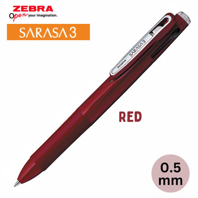 Zebra SARASA 3B Multi-Colour Ballpoint Pen 0.5mm