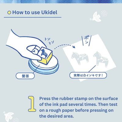 Shachihata Shachi-iro Ukidel Stamp Pad