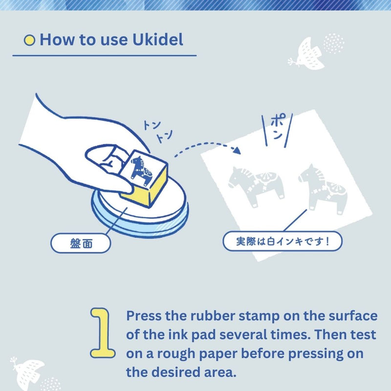 Shachihata Shachi-iro Ukidel Stamp Pad