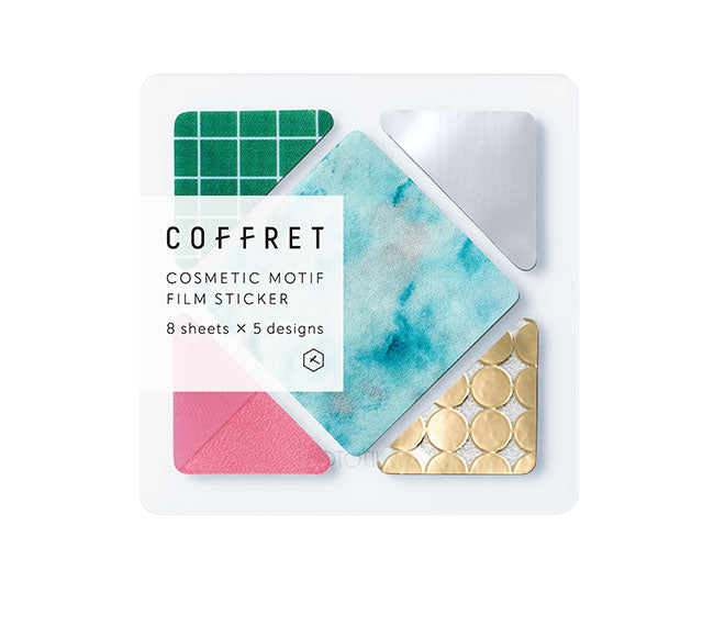 King Jim Hitotoki COFFRET Cosmetic Motif Film Sticker - Square