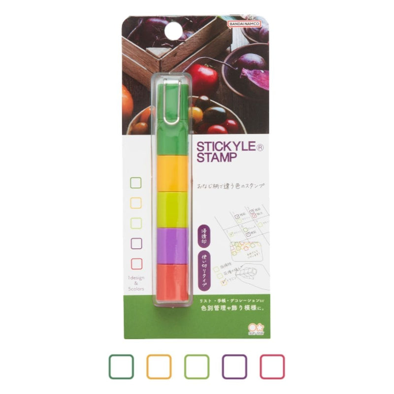 Sun-Star Stickyle Stamp 5-in-1 Self Inking Stamp - Power of Vegetables