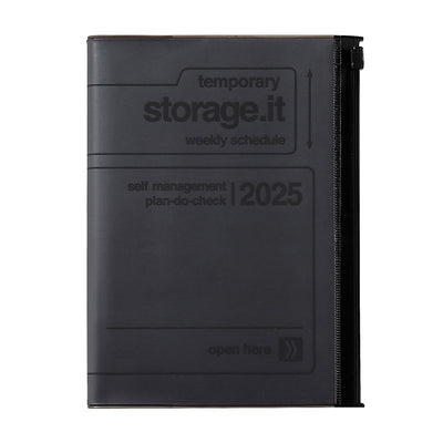 Mark's 2025 B6 Weekly Left Planner - Storage it