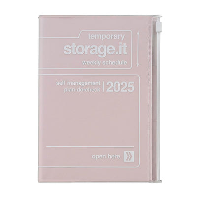 Mark's 2025 B6 Weekly Left Planner - Storage it