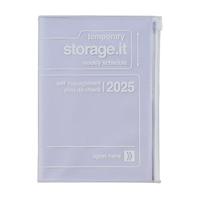 Mark's 2025 B6 Weekly Left Planner - Storage it