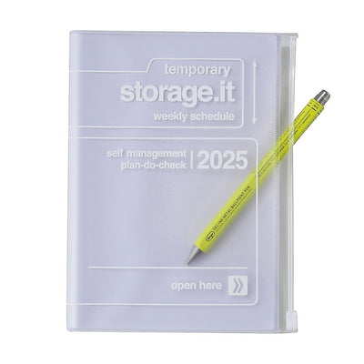 Mark's 2025 B6 Weekly Left Planner - Storage it