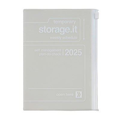 Mark's 2025 B6 Weekly Left Planner - Storage it