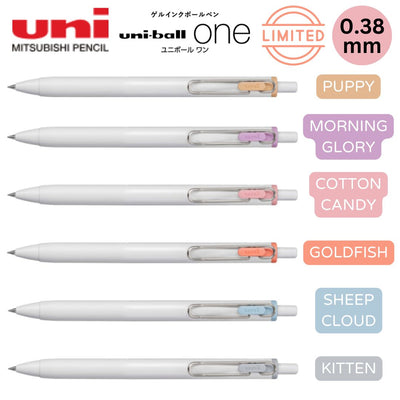 [Limited Edition] Uni-Ball One Gel Pens 0.38mm - Summer Yuru Matope Colour