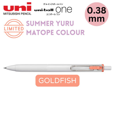 [Limited Edition] Uni-Ball One Gel Pens 0.38mm - Summer Yuru Matope Colour