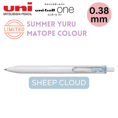 [Limited Edition] Uni-Ball One Gel Pens 0.38mm - Summer Yuru Matope Colour