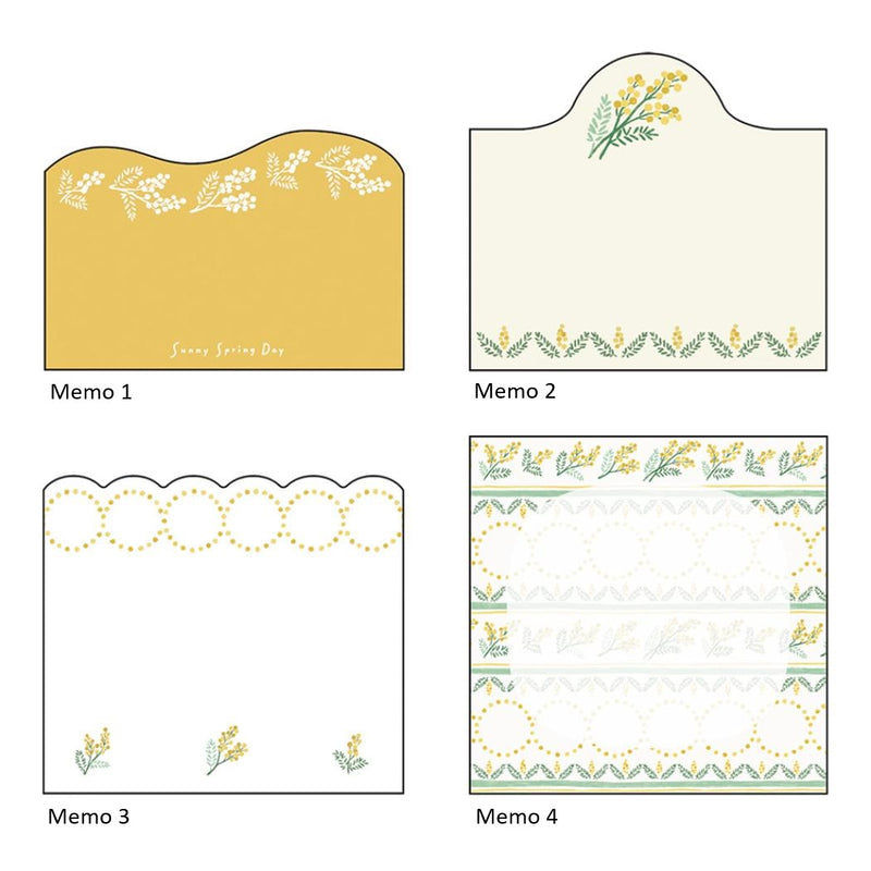 Sun-Star Sunny Spring Day Sticky Notes - Mimosa