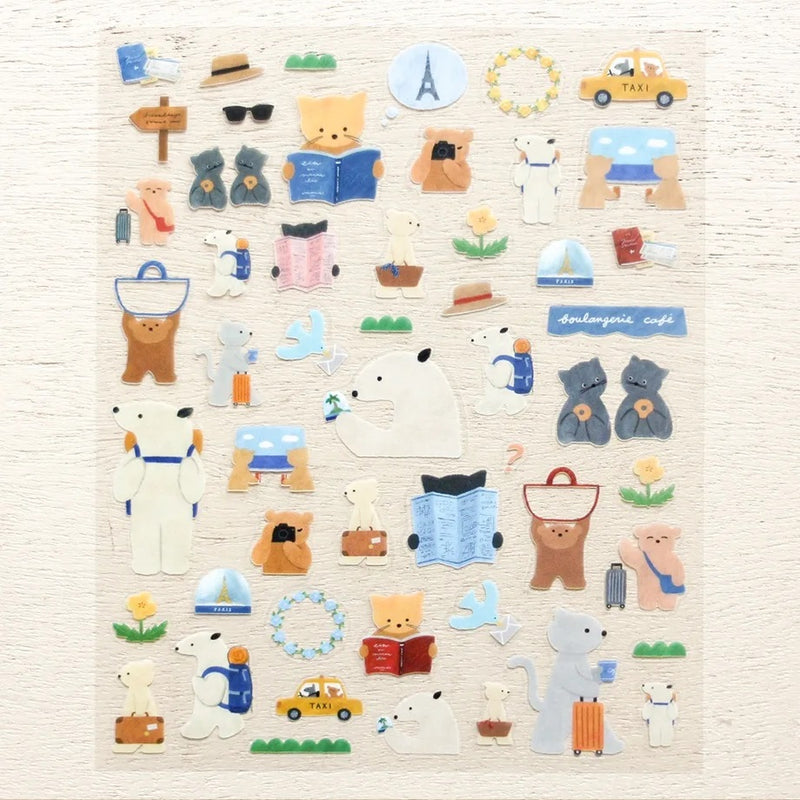 Cozyca Products x Mariko Fukuoka Clear Sticker - Let&