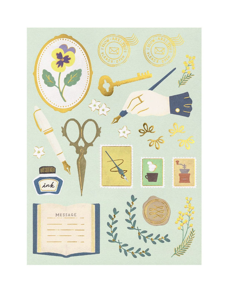 Midori Collage Letter Set - Stationery