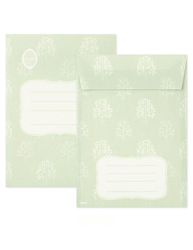 Midori Collage Letter Set - Stationery