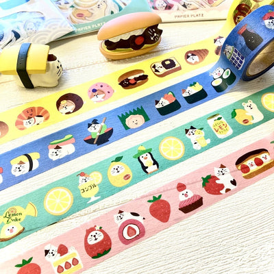 Papier Platz x Concombre Washi Tape - Lemons