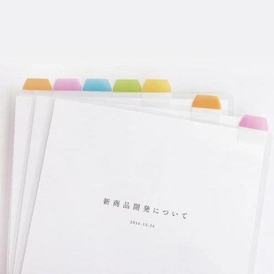 Cluster Japan Film Index 3 Colours Thick Sticky Tabs 11