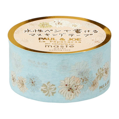 Mark's x Paul & Joe La Papeterie Masté Washi Tape - Chrysantheme Blue