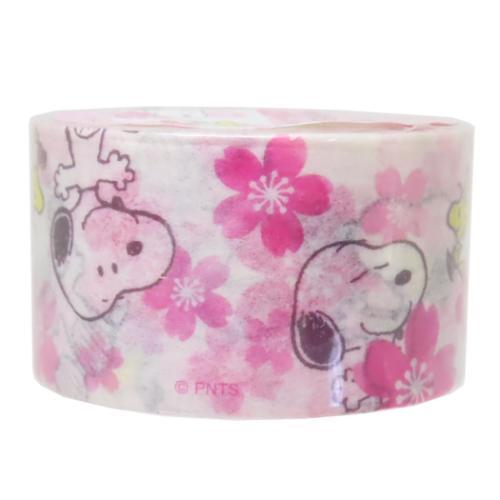 S&C x Snoopy Masking Tape Samples - Sakura White / Pink