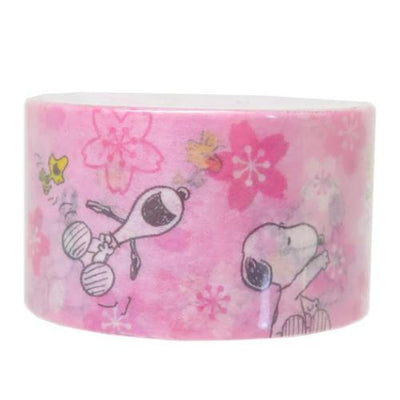 S&C x Snoopy Masking Tape Samples - Sakura White / Pink