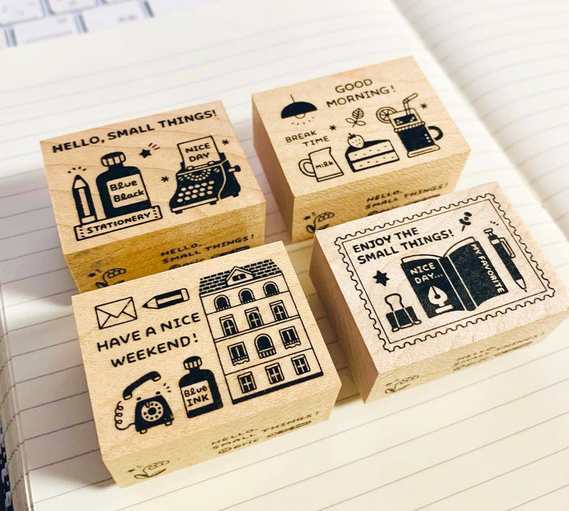 Eric Hello Small Things Original Stamps (4 Designs)