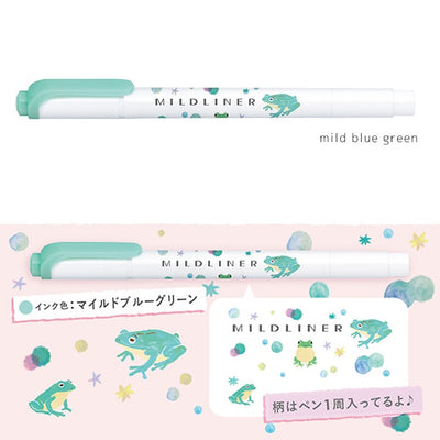 [Limited Edition] Zebra MILDLINER Double Ended Highlighter - Animal Series