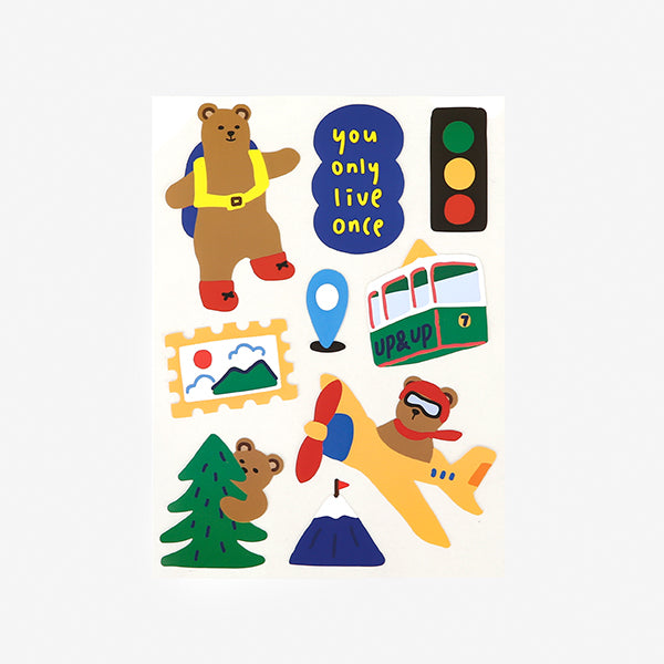 Dailylike Remover Sticker - 01 Bear&